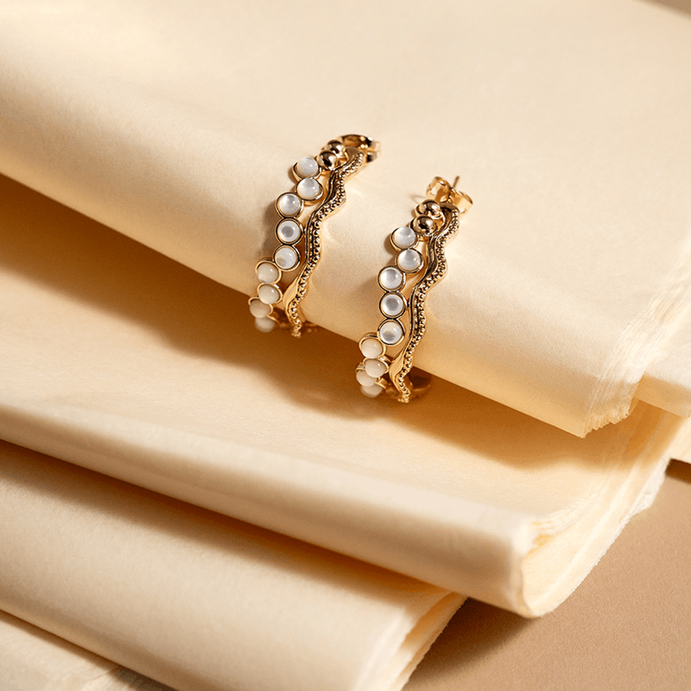 Boucles d'oreilles Bianca