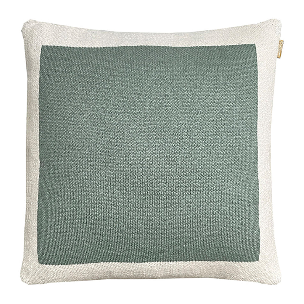 Malagoon Solid Poster Sierkussen 50 x 50 cm - Saliegroen