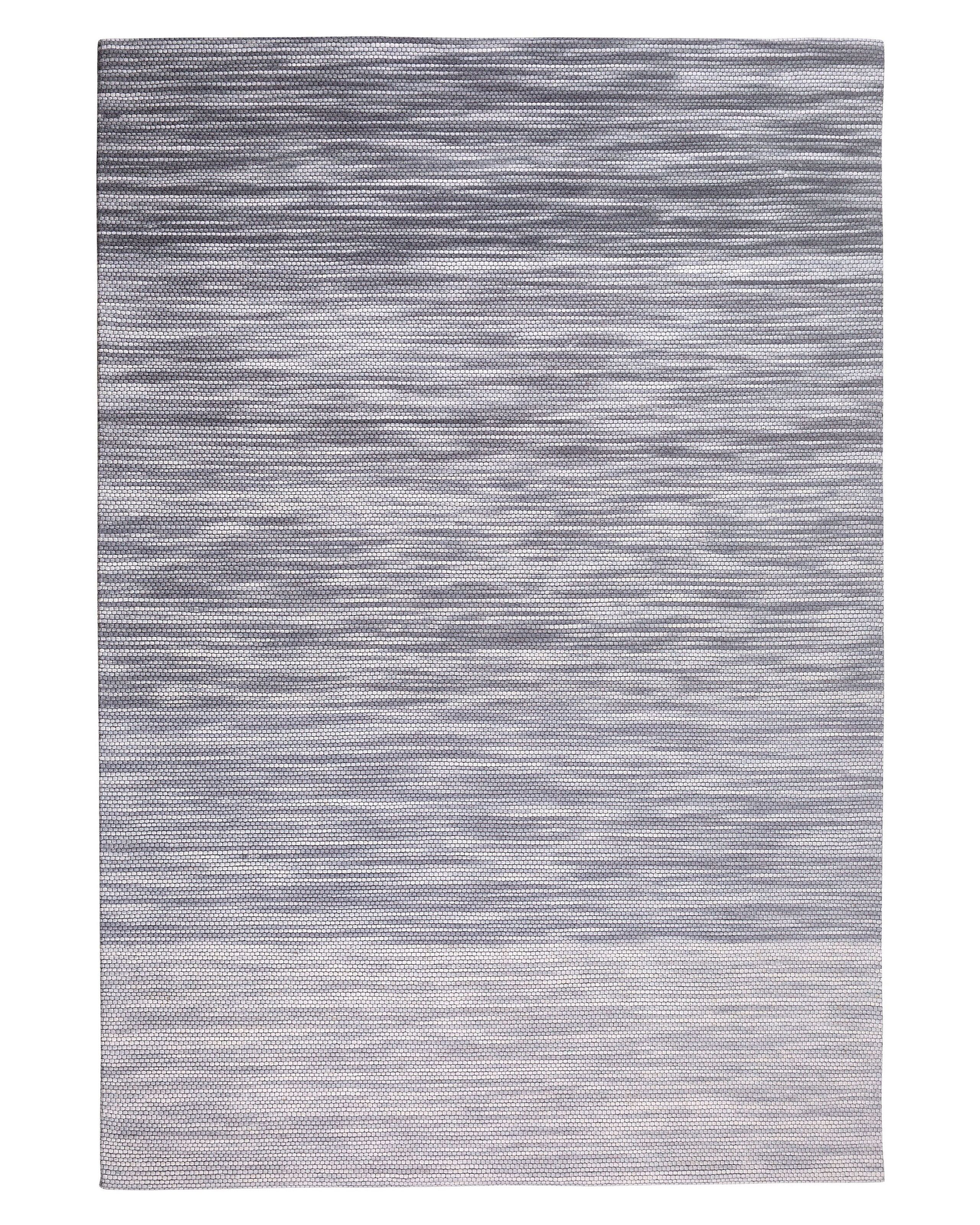 Dywan krótkowłosy 140x200 cm wełna szary