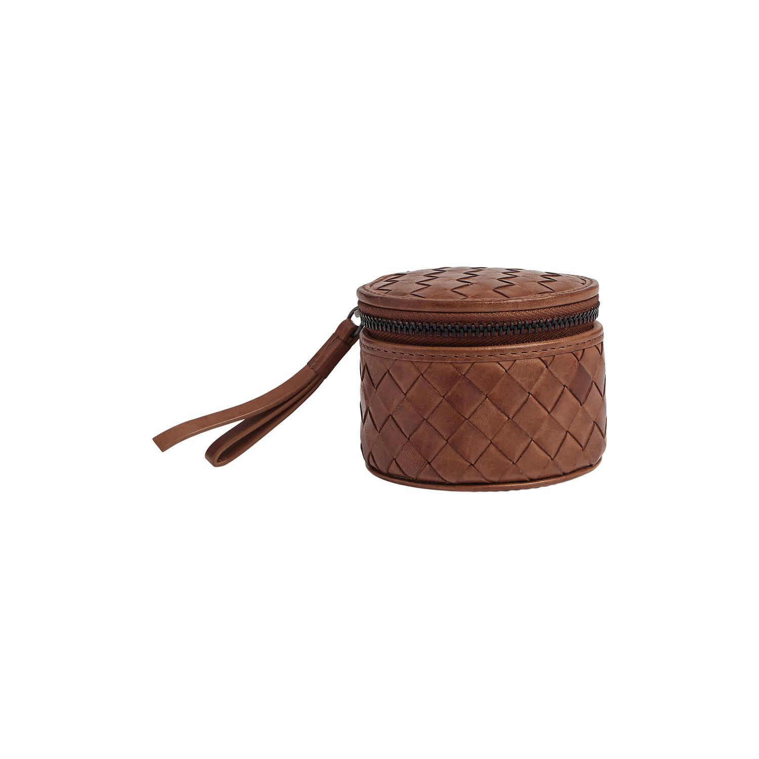 LovaMBG Jewelry Box S Weave, cognac