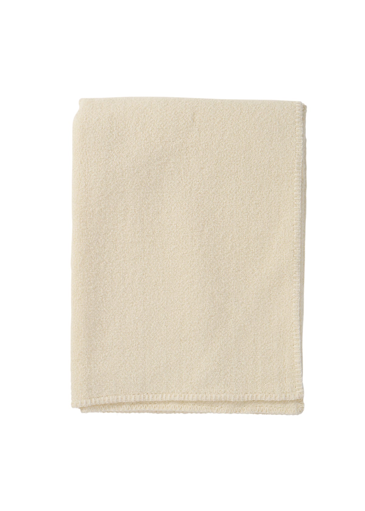 Klippan 100% wollen deken - Boucle - cream - 140x200cm