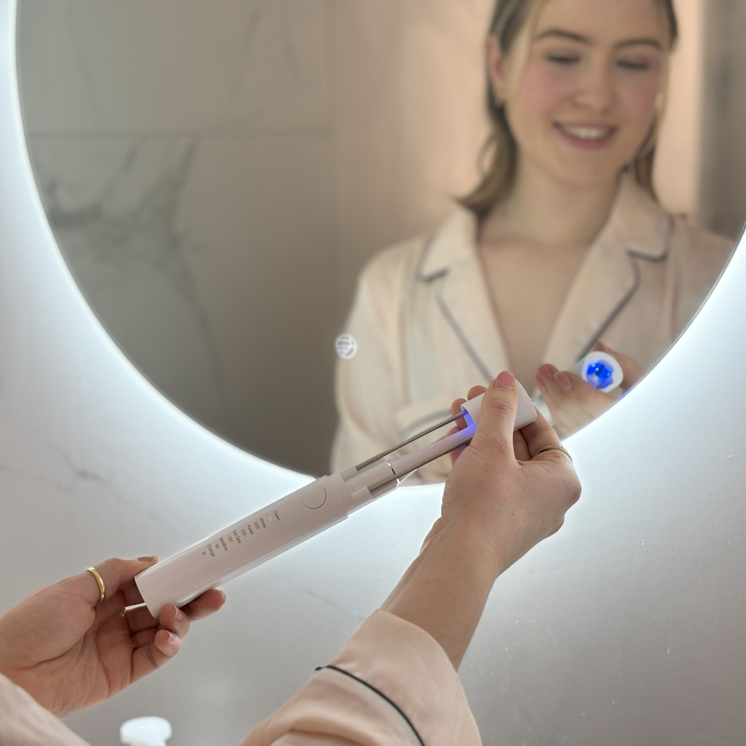 LumiaSonic Electric Toothbrush with Built in UV Sterilizer (Kills 99.9% of Germs on Your Brush Head)