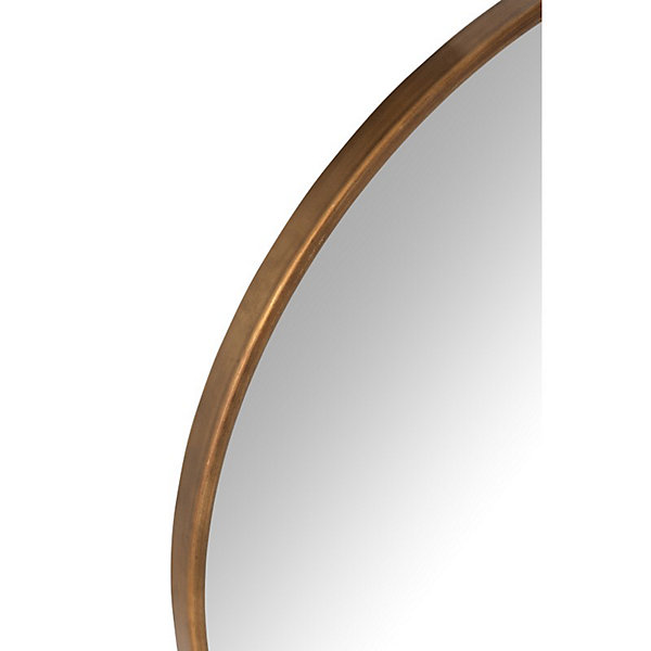 Miroir en verre doré 77x3x85 cm