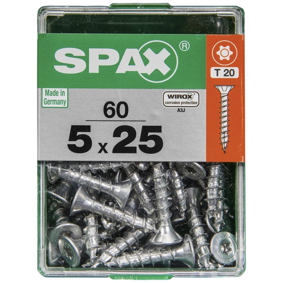 Universalschraube, T-STAR plus, 60 Stk., 5 x 25 mm