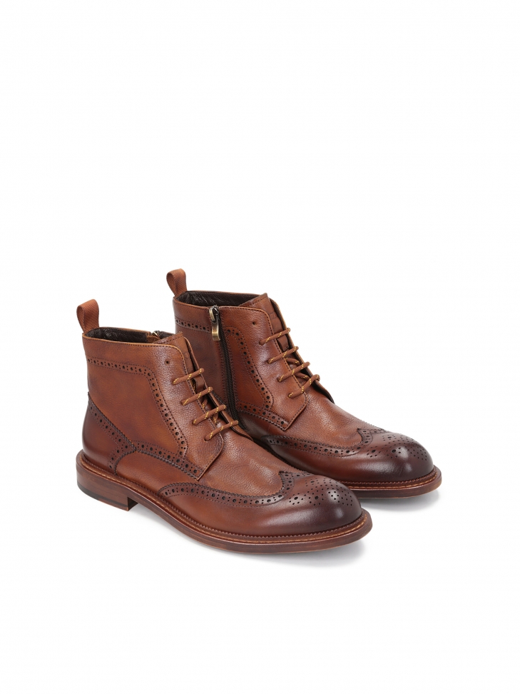 Men's brown boots