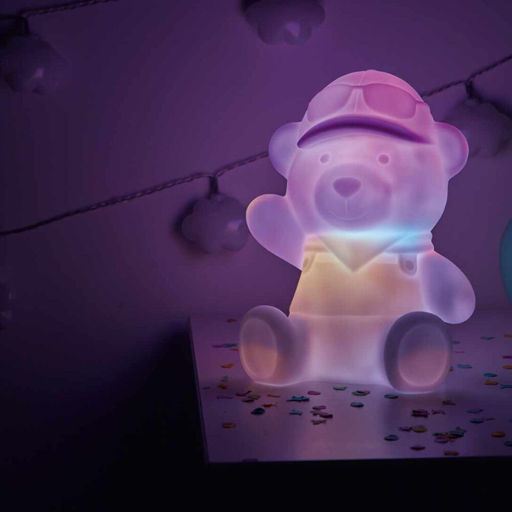 Veilleuse LED forme ourson LED multicolores