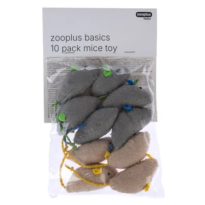 zooplus Basics Mice Cat Toy Set