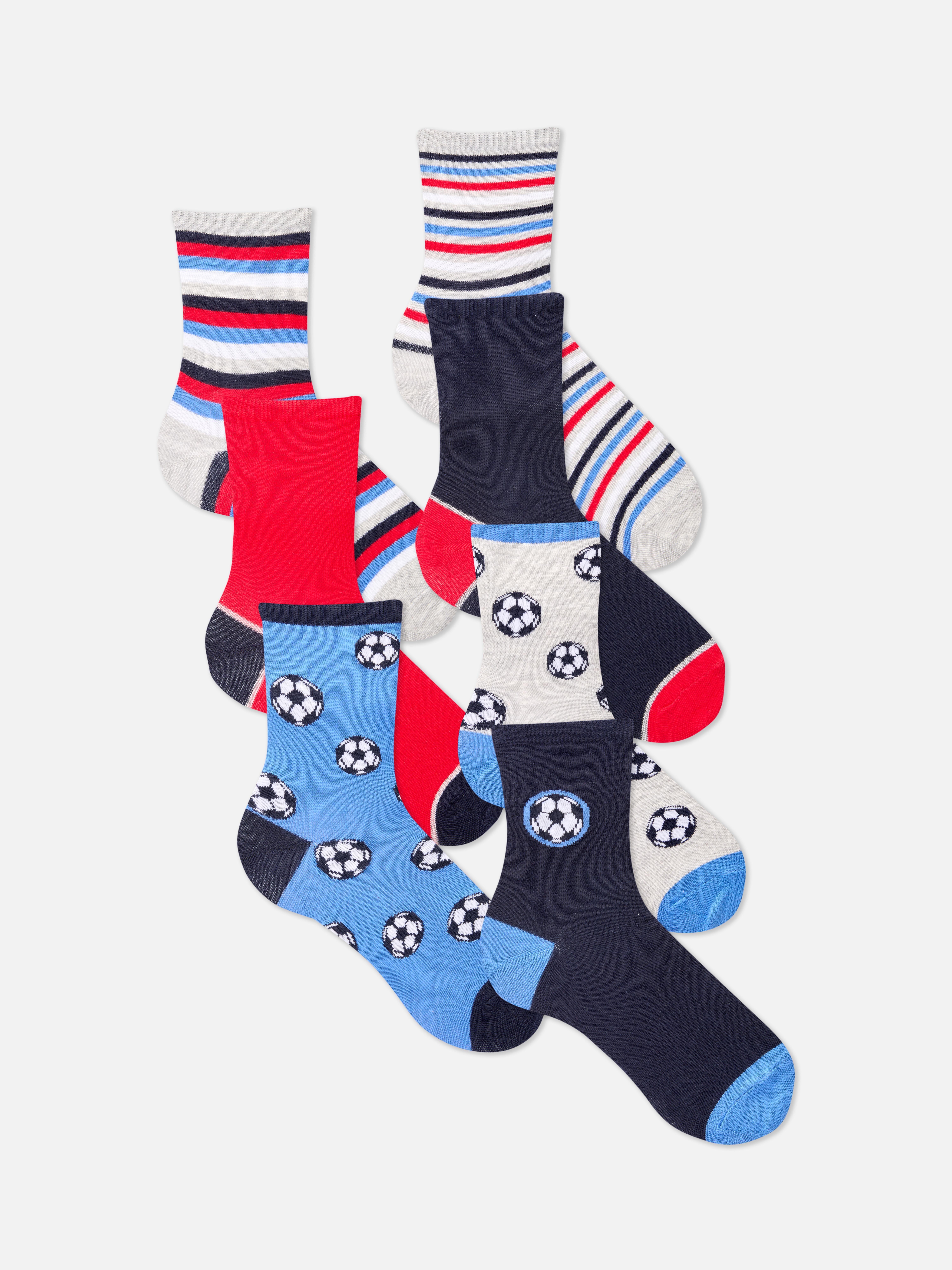 7-Pack Soccer Ankle Socks