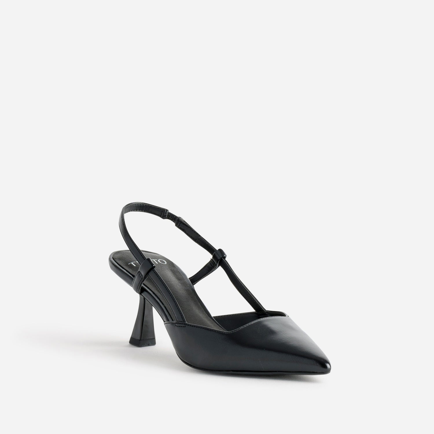 Escarpin slingback TEXTO noir