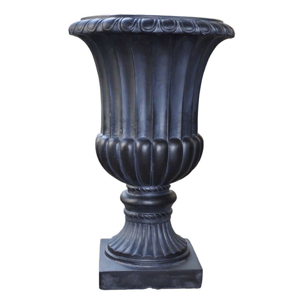 UTEPOTTE PIARDINO URNE LITEN 36X36X52 SVART