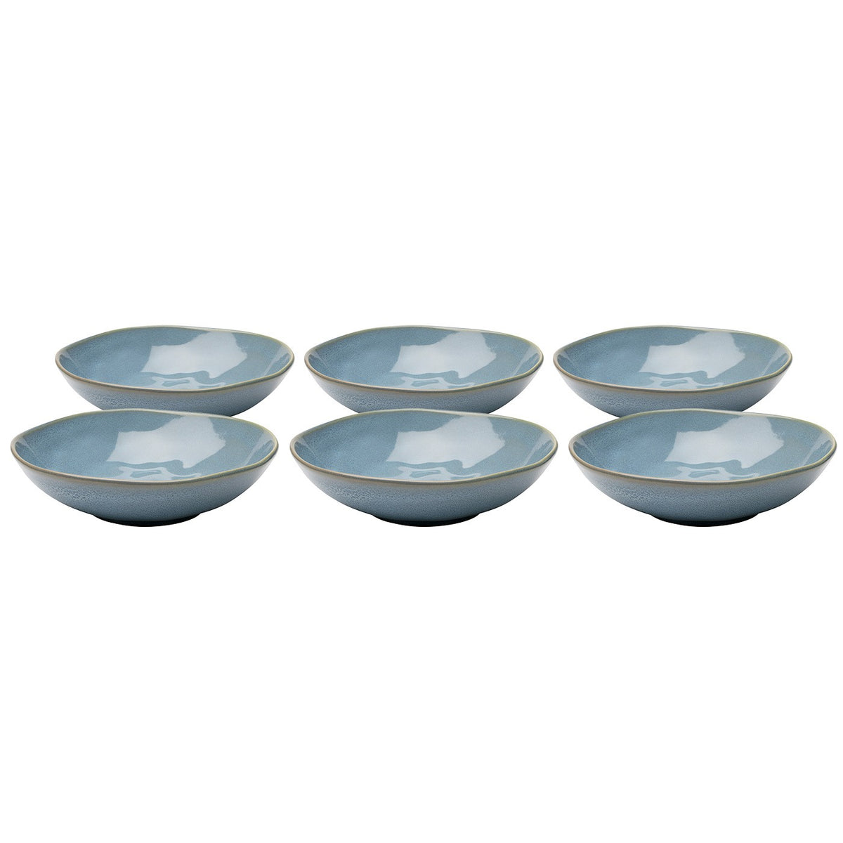 Kare Design Soepborden Organic Ø22cm blauw (6/Set)