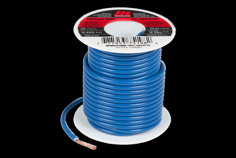 MotoMaster 16 AWG, 25-ft