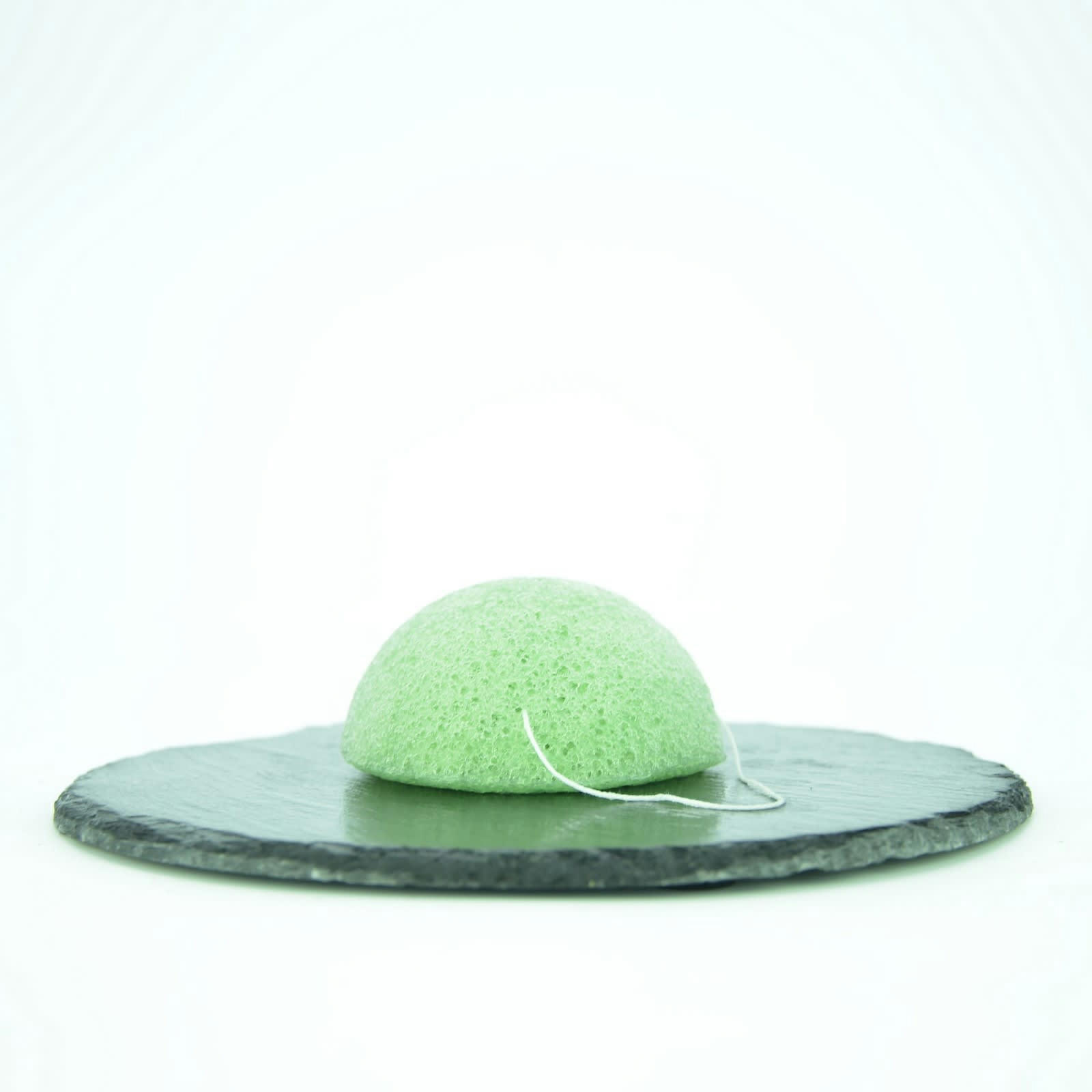 BEAUTE & BIEN-ETRE - Éponge Konjac 100% Naturelle Enrichie au Thé Vert