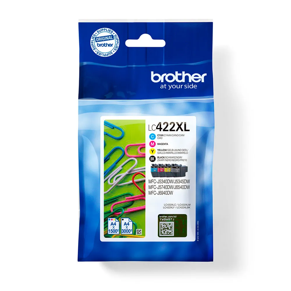 Brother LC-422XLVAL ink cartridge