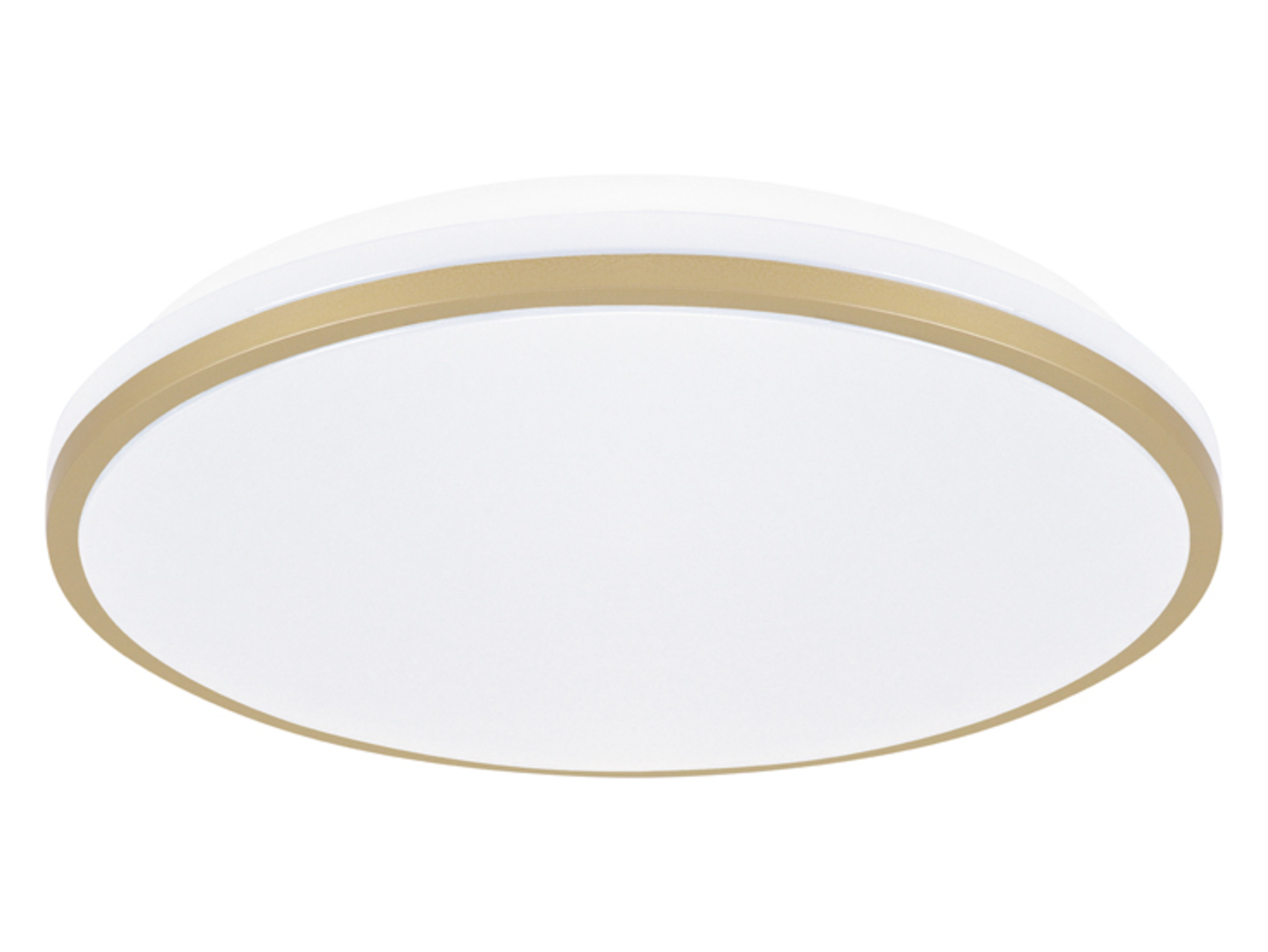 Plafon Linus LED 28 cm biało-złoty