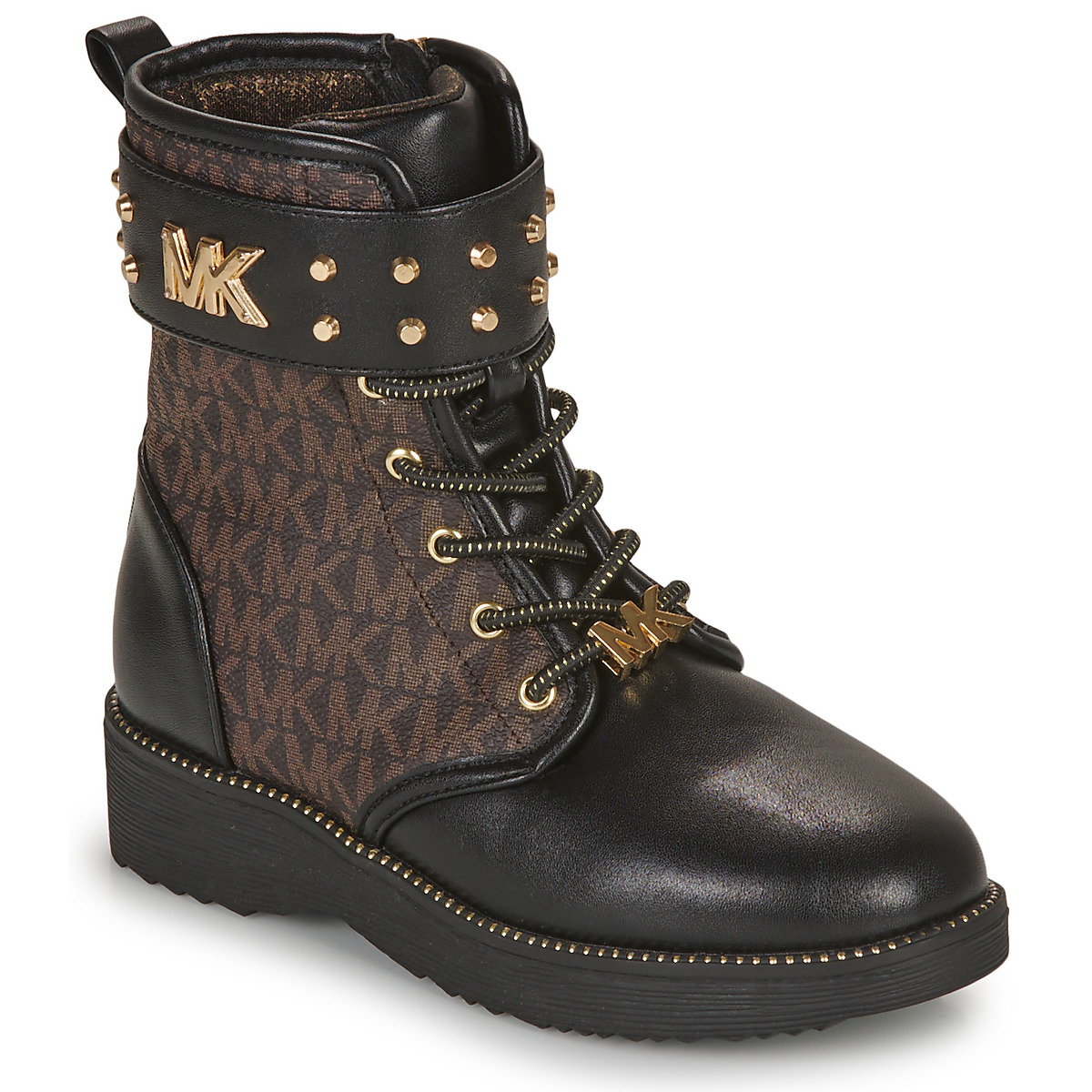 MICHAEL Michael Kors - HASKELL STUDS - Black / Brown