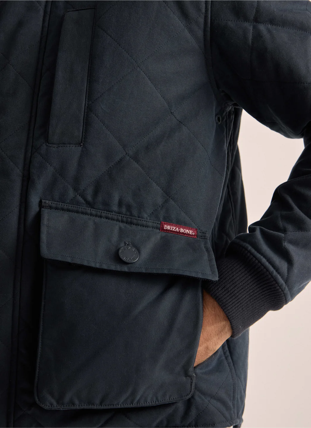 Vintage Wax Quilted Bomber