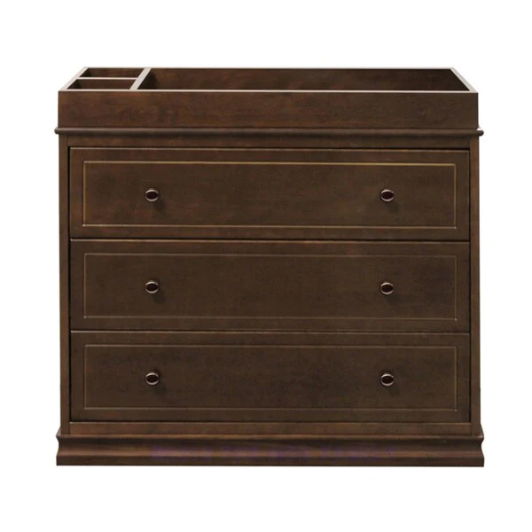 Million Dollar Baby Classic Louis 3-drawer Espresso Changing Table
