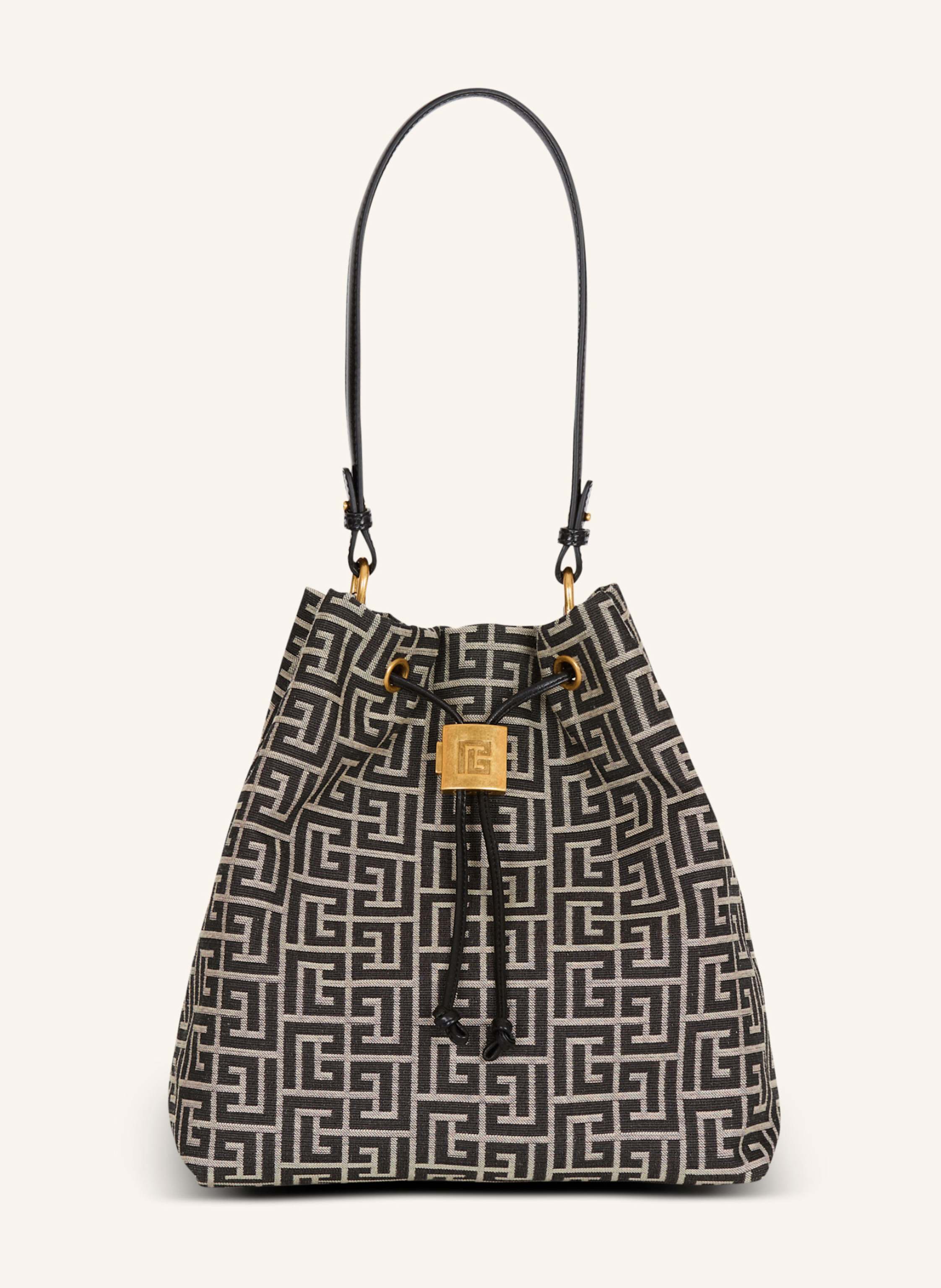 BALMAIN Rucksack Pulse aus Monogramm-Jacquard