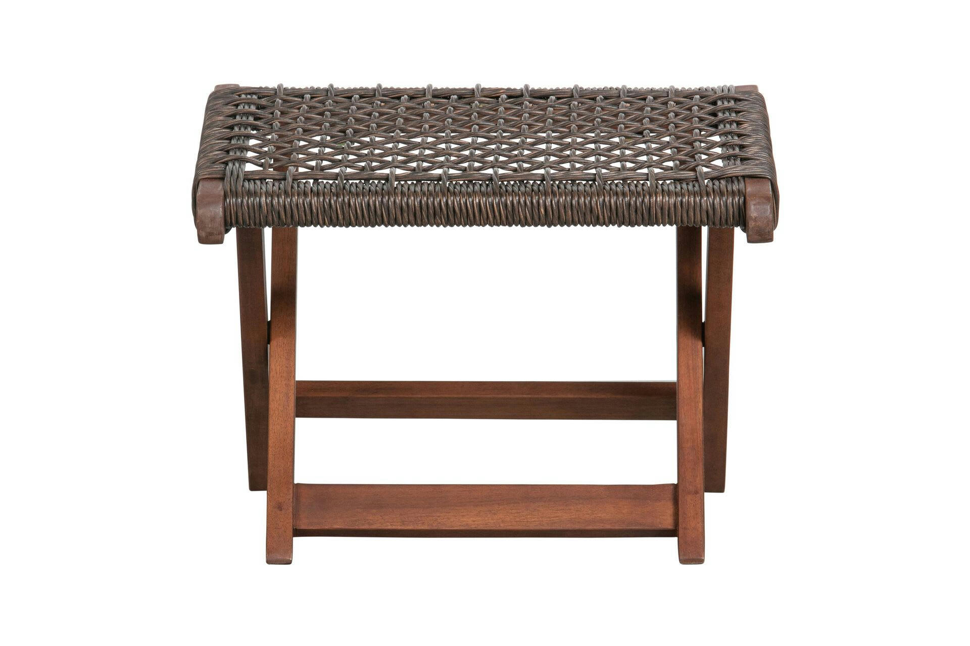 LOIS - Repose-pieds en bois marron