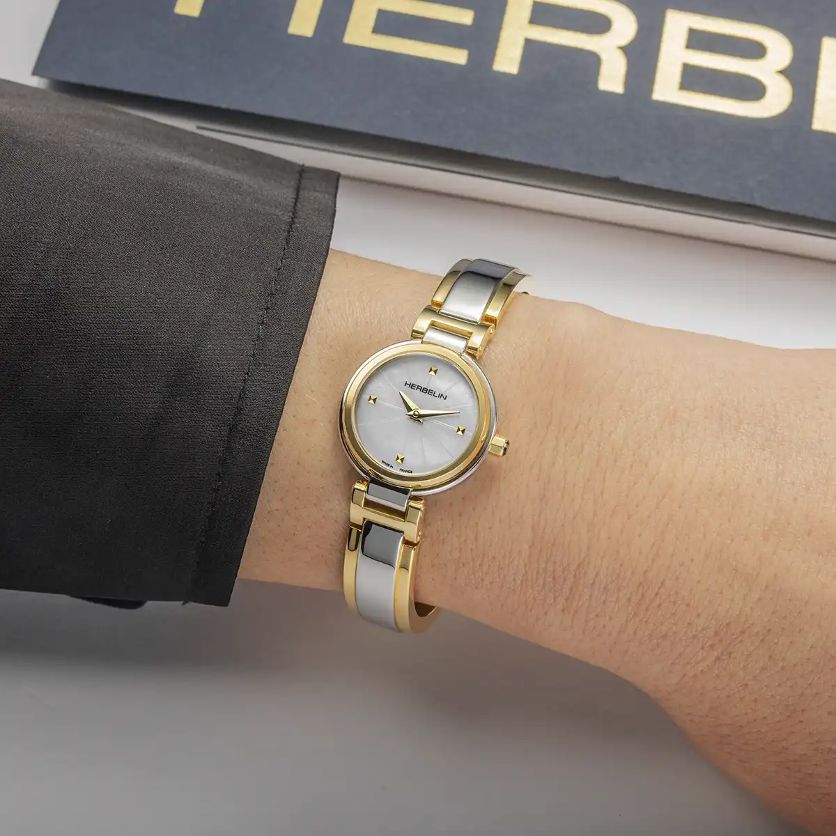 LADY H – QUARTZ – BICOLORE & NACRE