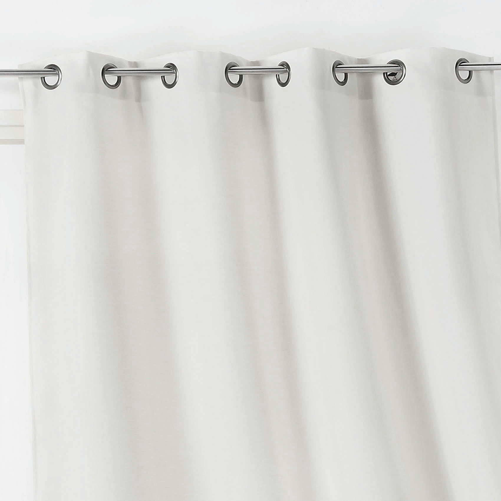 - Rideau extérieur tissu outdoor polyester ecru 135x240 cm