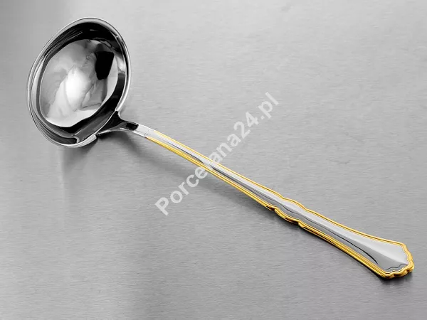 Komplet sztućców 65 cz. na 12 osób Pintinox 1929 - Settecento (3.0 mm) złocone 23.SETG.K65