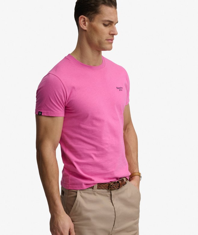 Essential Serif Logo Embroidered T-Shirt