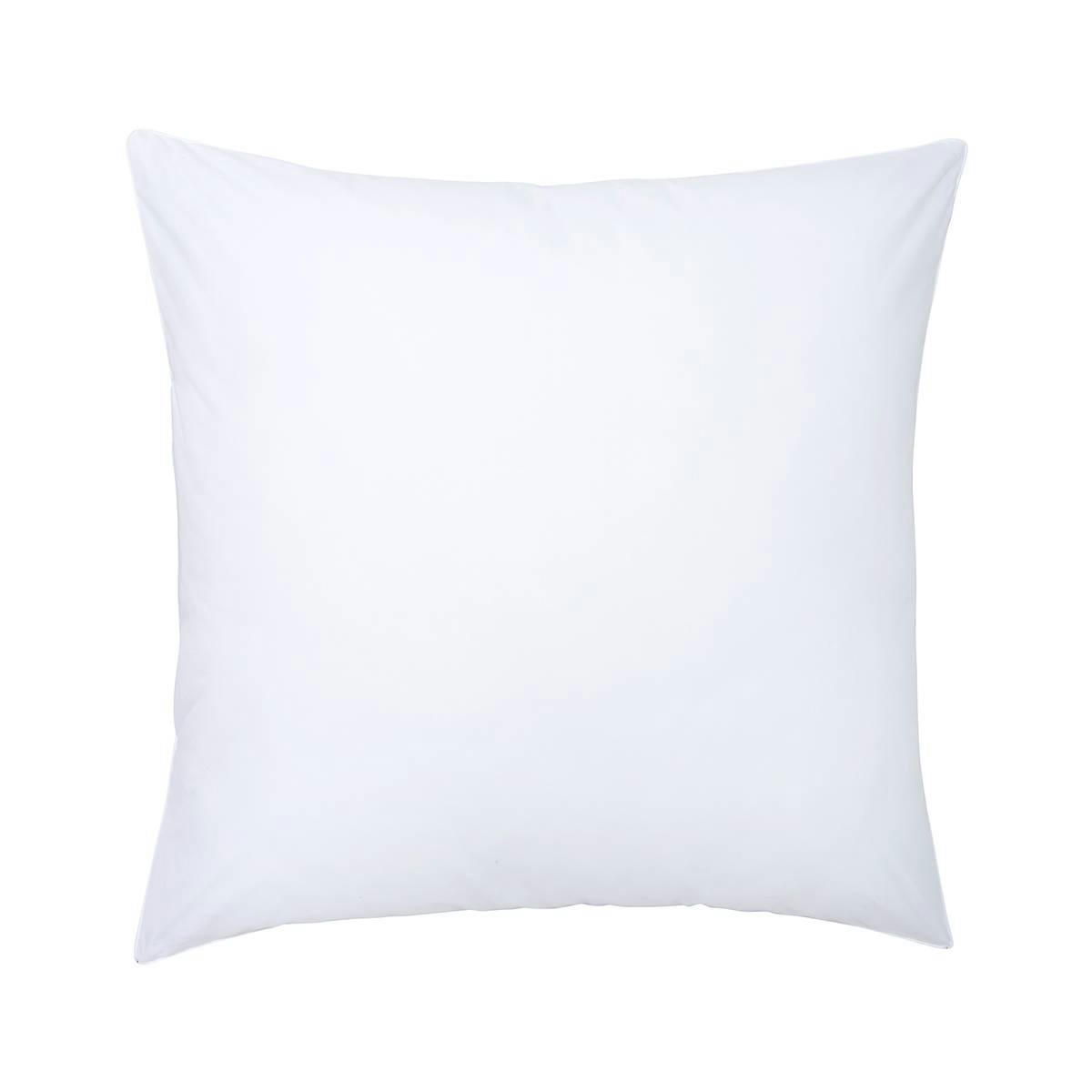 EMBRUN - Oreiller en synthétique blanc 65 x 65 cm