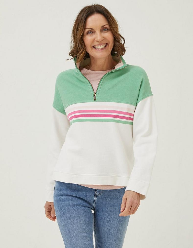 Relaxed Airlie Colour Block Sweat