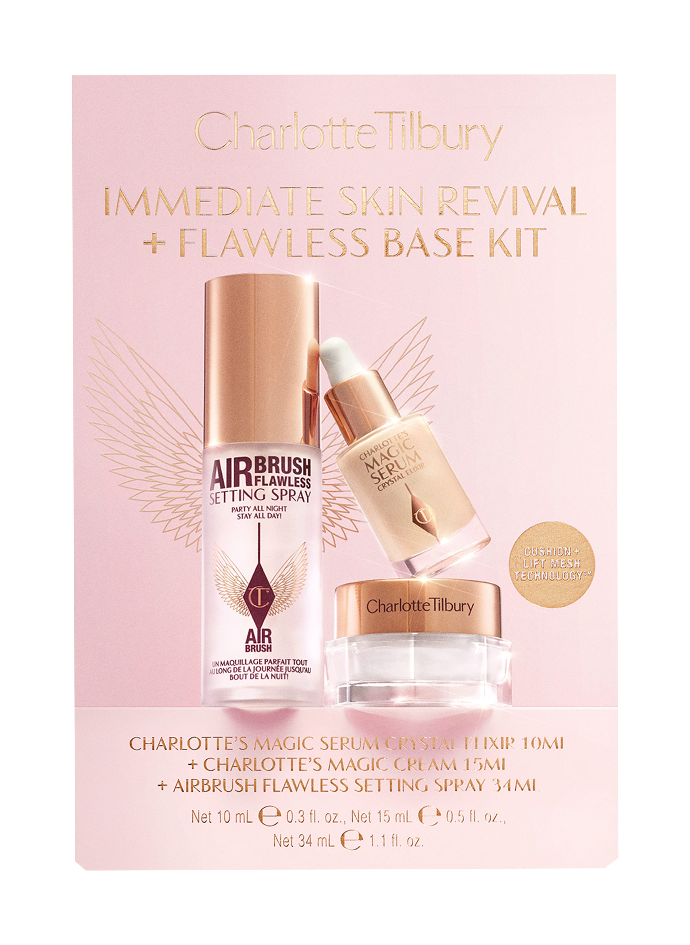 Charlotte Tilbury IMMEDIATE SKIN REVIVAL   FLAWLESS BASE KIT