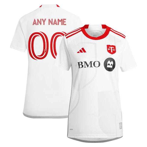 Toronto FC adidas Women's 2024 GTA Kit Replica Custom Jersey – White