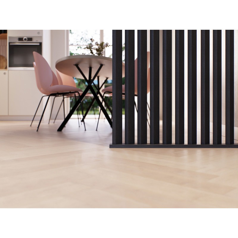 Profilé incliné en MDF Decowall Roomdivider chêne lave 100 cm 2 pièces CANDO
