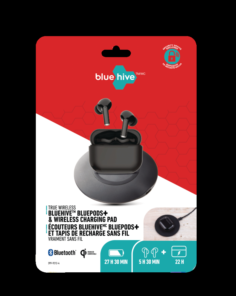 Bluehive+ Earbuds & Wireless Charger Kit