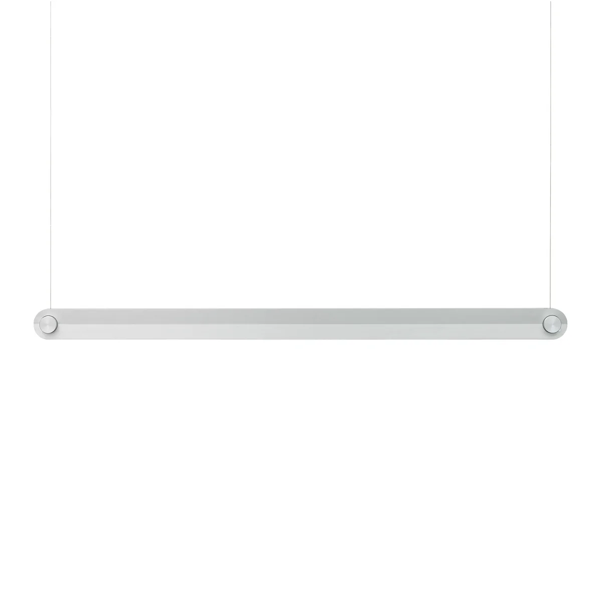 Normann Copenhagen - Dim Linear LED Pendelleuchte, Aluminium gebürstet
