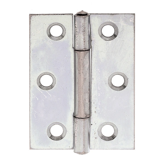 Scharnier, LxB: 3,7 x 5,1 cm, Gold, Stahl