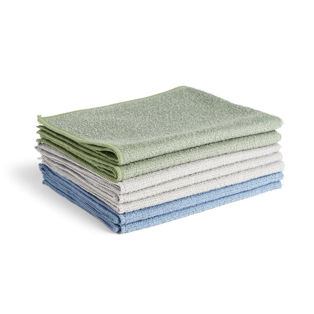 Chiffon en microfibre X7 L40X30 cm coloris assortis
