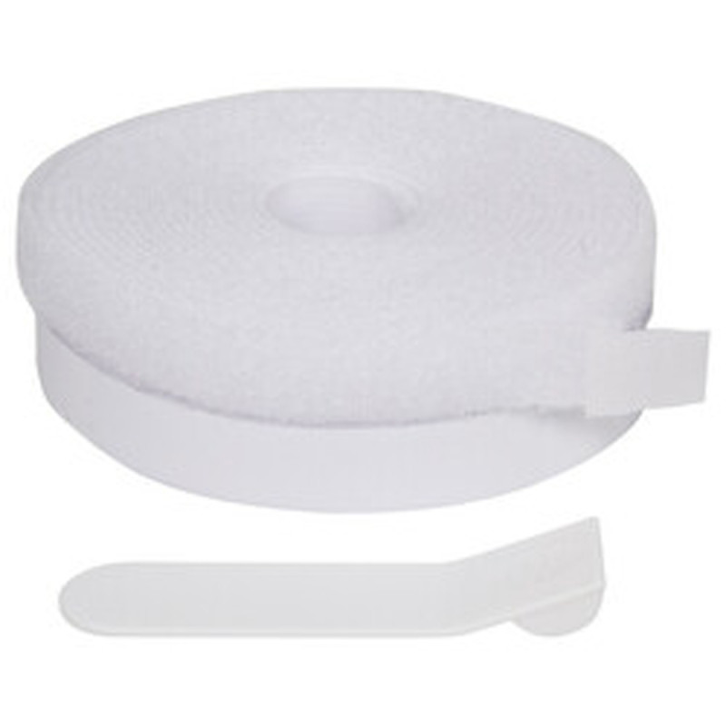 Velcro blanc 400 X 1,5 cm CANDO
