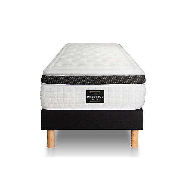 Ensemble Mémoire de forme de confort Equilibré avec sommier tapissier