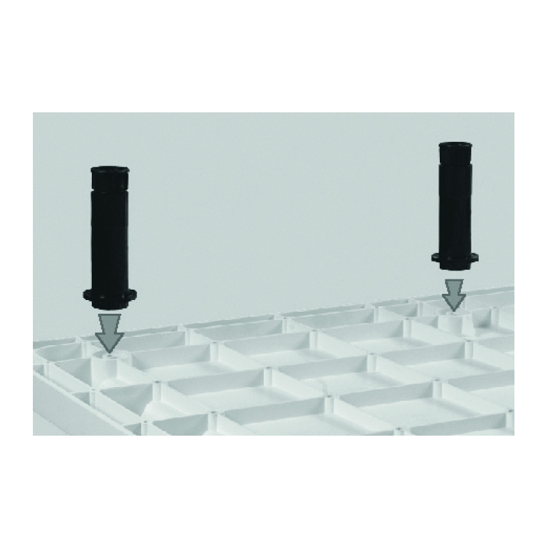 Jeu de pieds de receveur Helion 120 cm VAN MARCKE GO