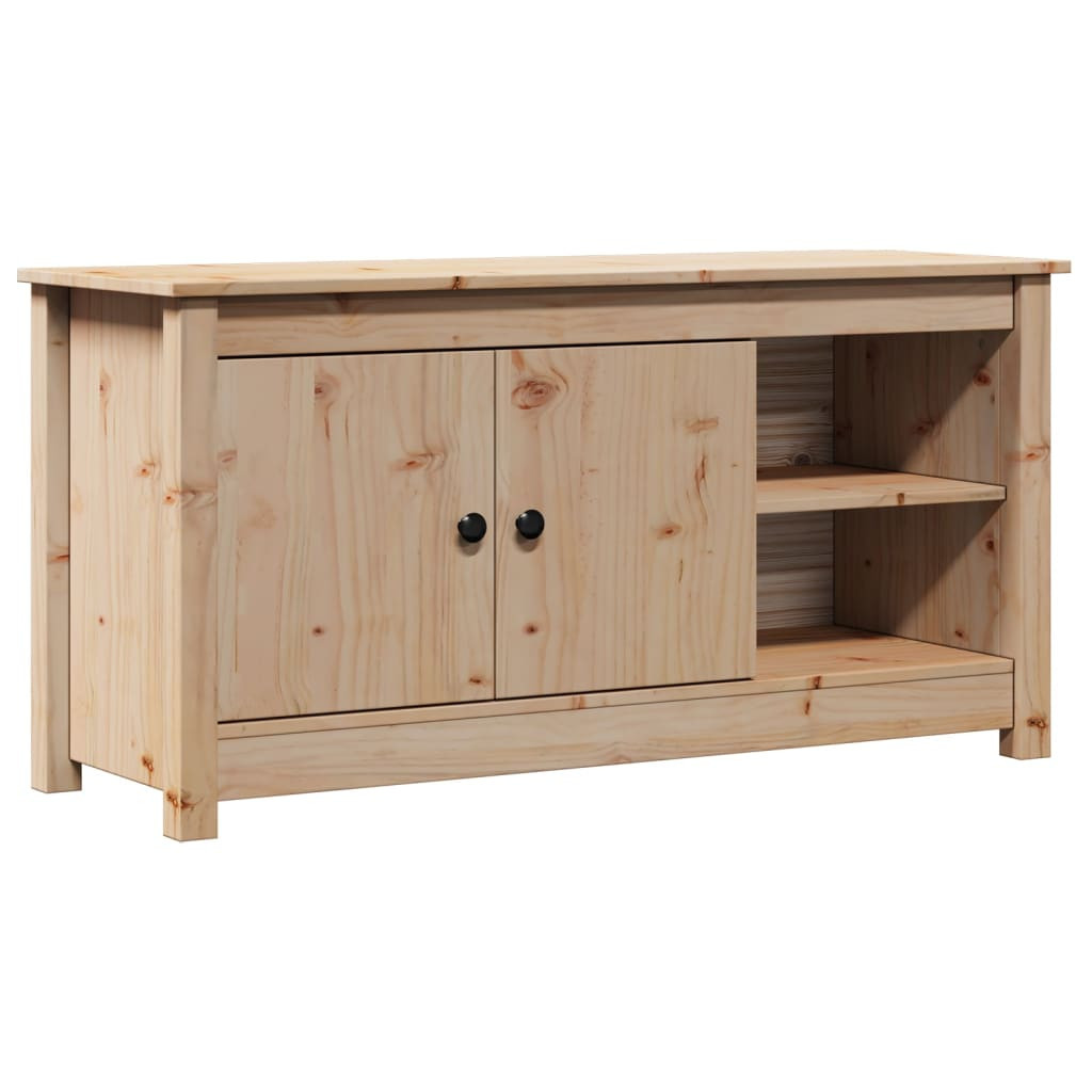 Szafka pod Telewizor Rtv Brąz Mat Drzwiczki Nowoczesny 103x36,5x52cm