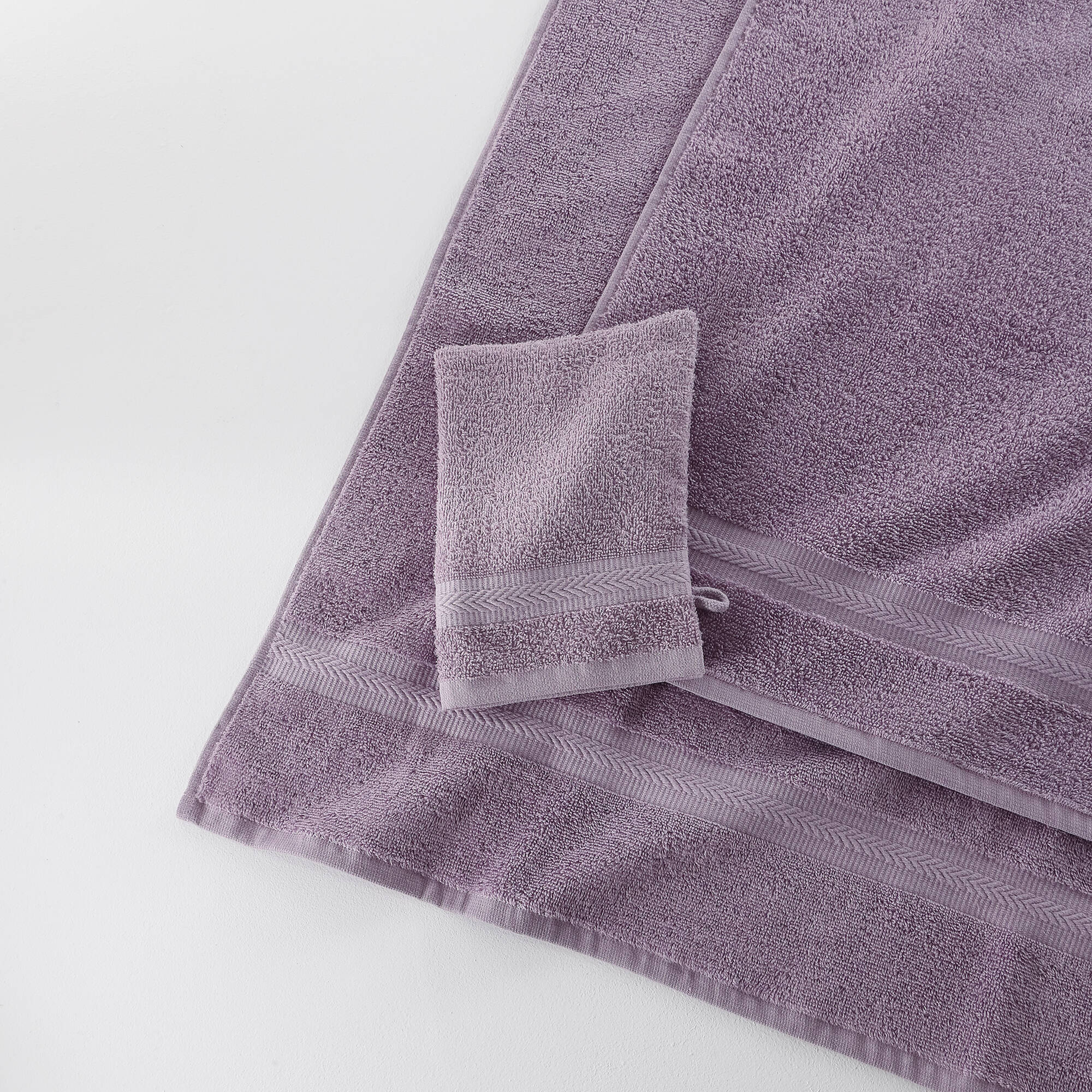 Collection serviettes de bain unies 420 g/m2 confort moelleux