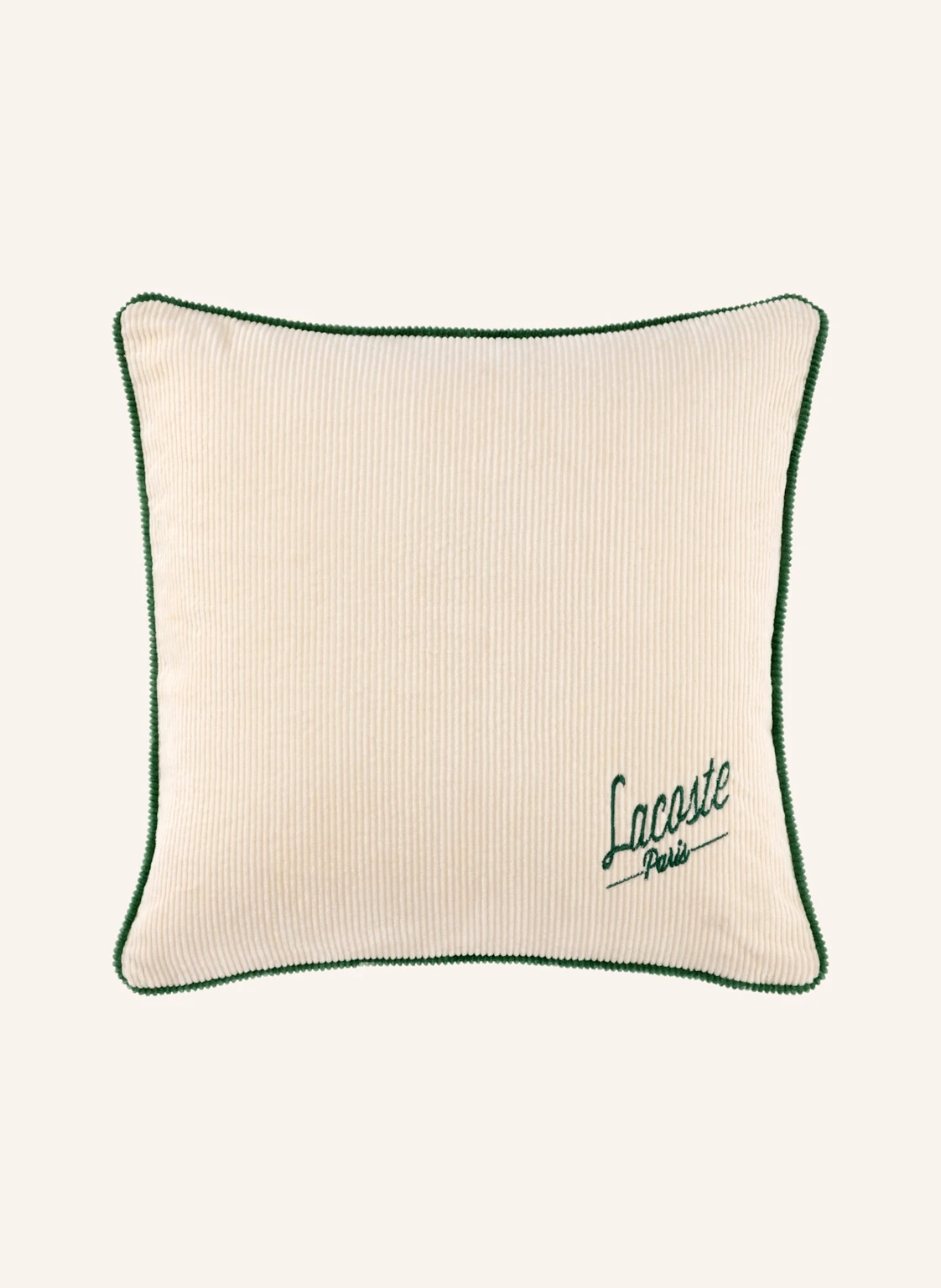 LACOSTE Dekokissenhülle LVELVET