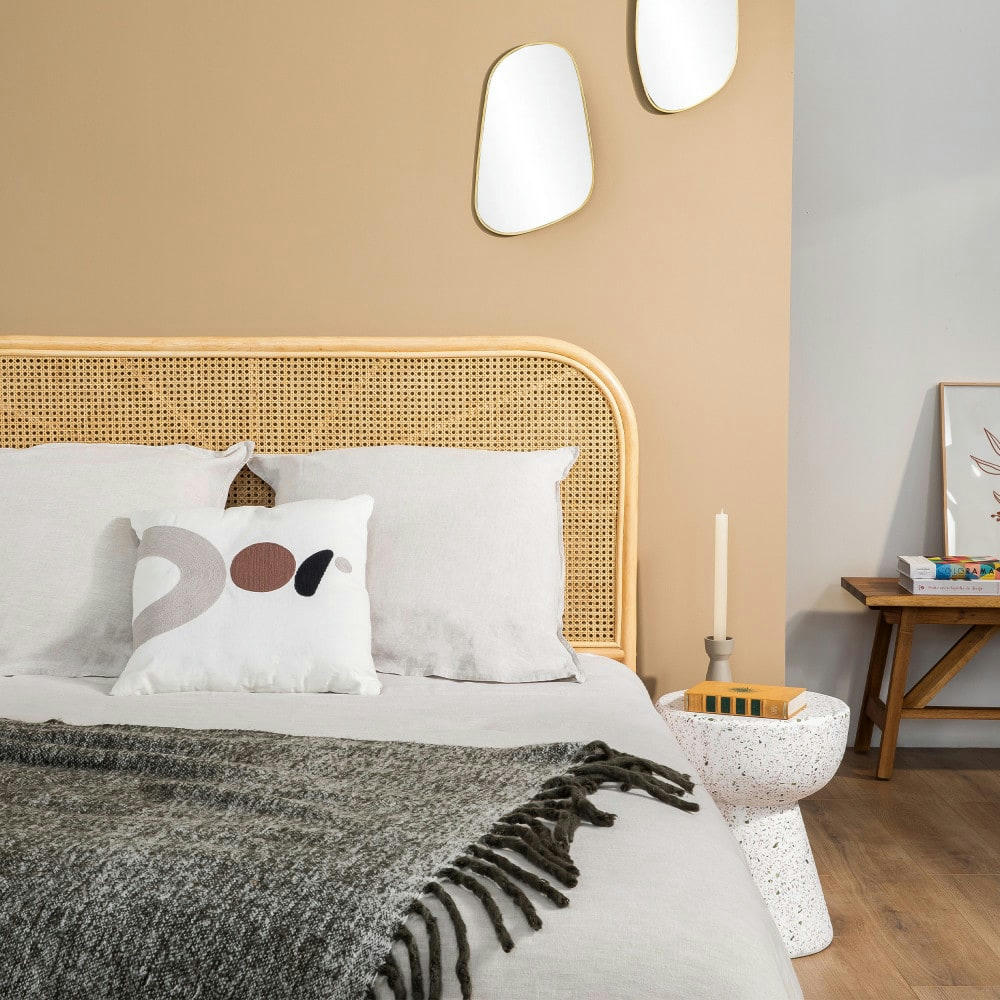 NANASI - Tête de lit en cannage de rotin L148xH110cm