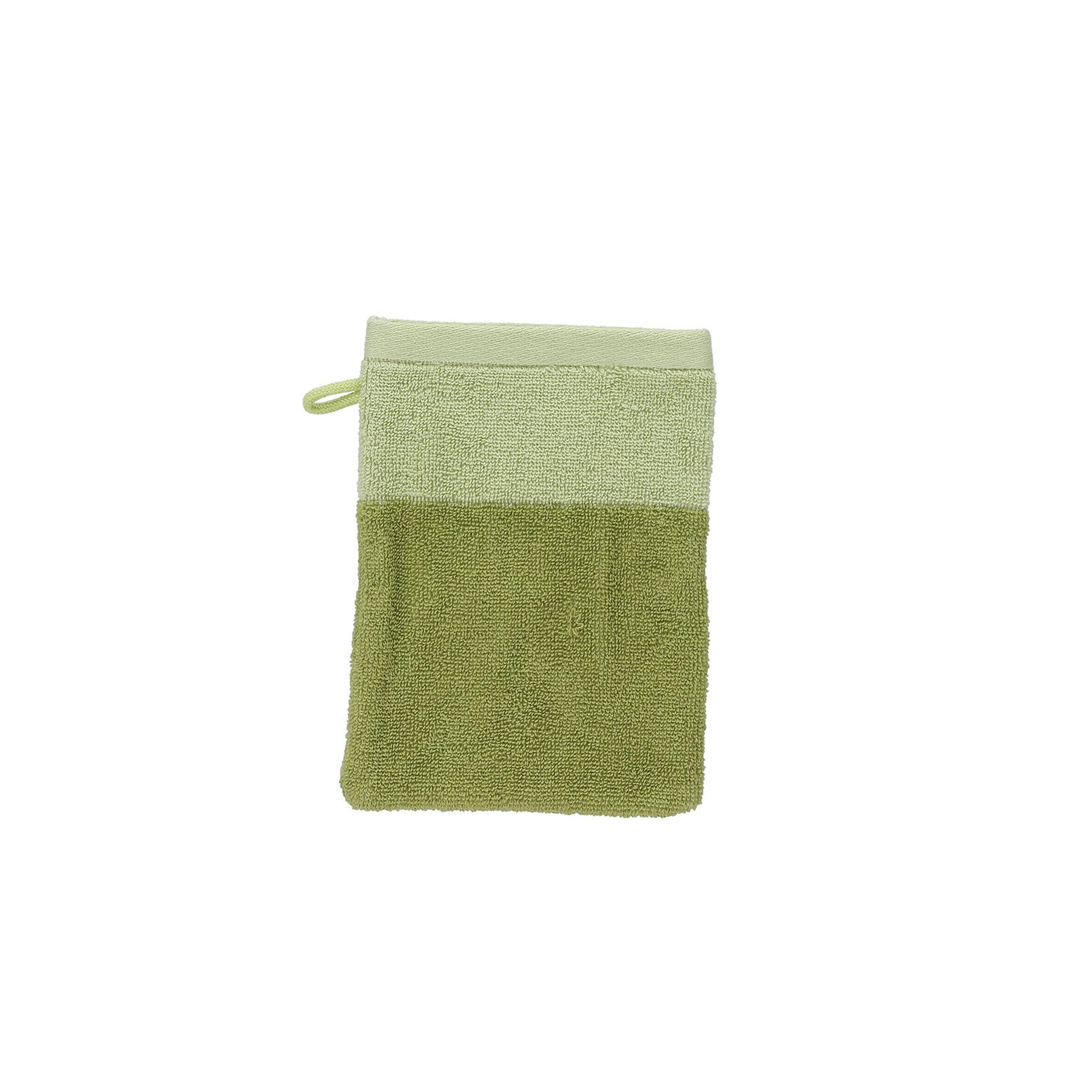 Ona - Washandje 15x21cm pistachio green Pixie - Set van 2