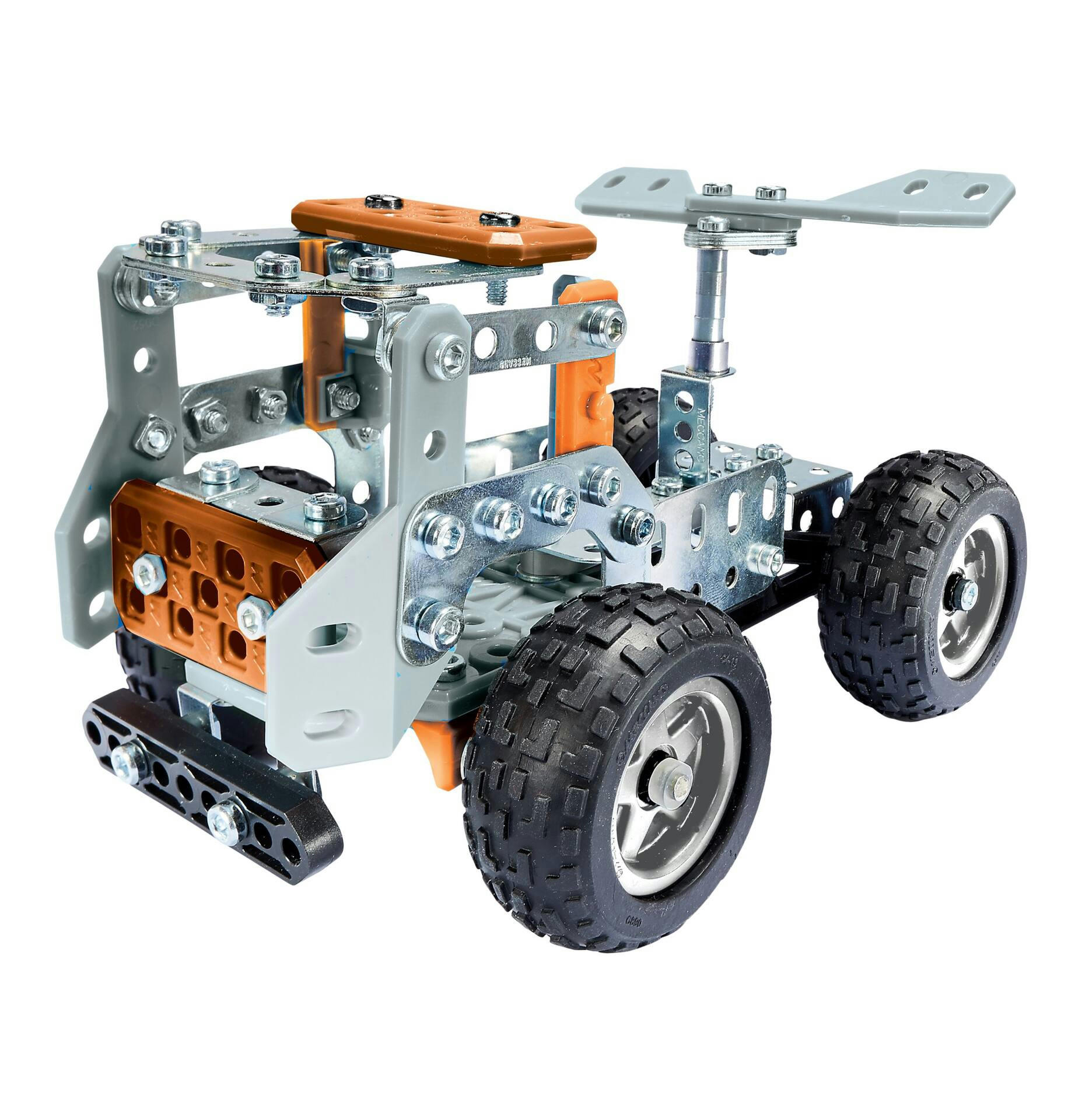 Meccano 15-In-1 Super Truck Model Building Kit 19204 STEAM Education Toy, Ages 10+