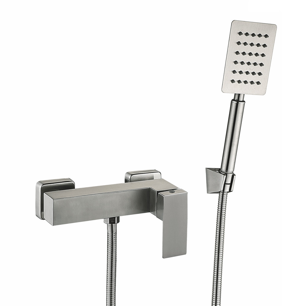 Baterie prysznicowe WEZER PRO5B-02 z zestawem prysznicowym