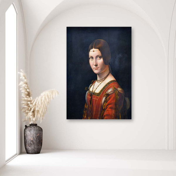 Feeby Obraz na płótnie La Belle Feronierre Da Vinci 40x60