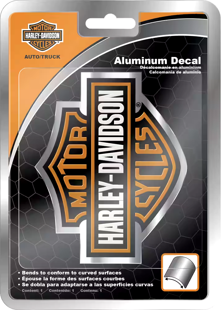 Licensed Aluminum Decal