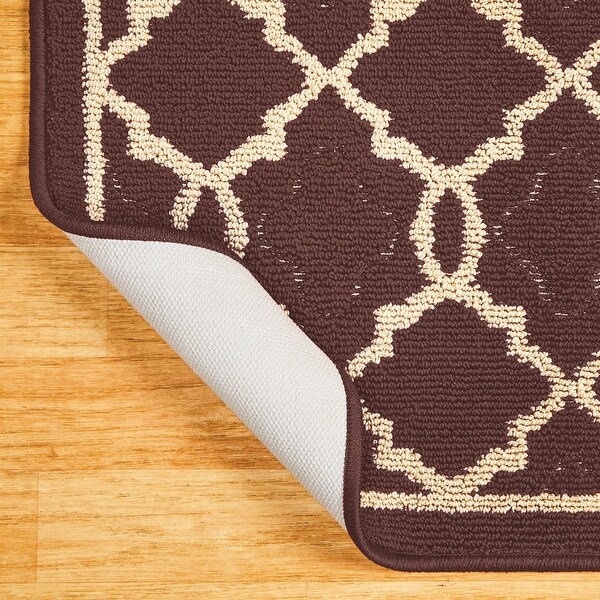 Classic Berber Style Skid-Resistant Backing Rug - 20" x 31"